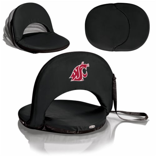 Washington State Cougars - Oniva Portable Reclining Seat Perspective: back