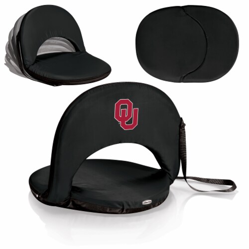 Oklahoma Sooners - Oniva Portable Reclining Seat Perspective: back