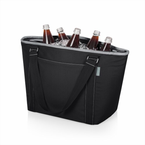 Topanga Cooler Tote Bag, Black Perspective: back