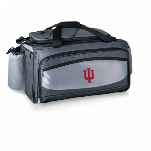 Indiana Hoosiers - Vulcan Portable Propane Grill & Cooler Tote Perspective: back
