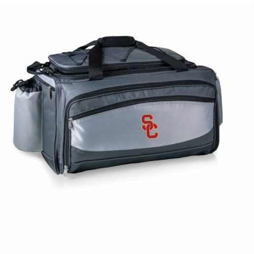 USC Trojans - Vulcan Portable Propane Grill & Cooler Tote Perspective: back