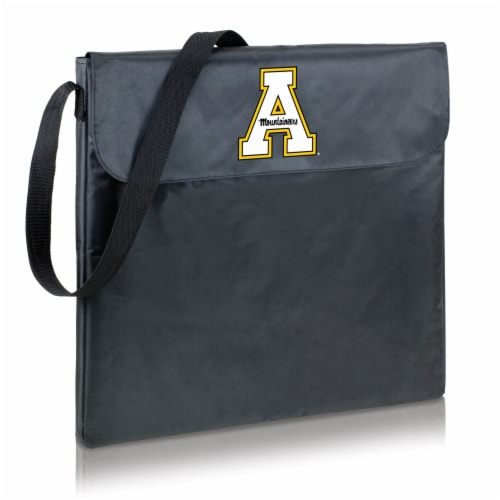 App State Mountaineers - X-Grill Portable Charcoal BBQ Grill Perspective: back