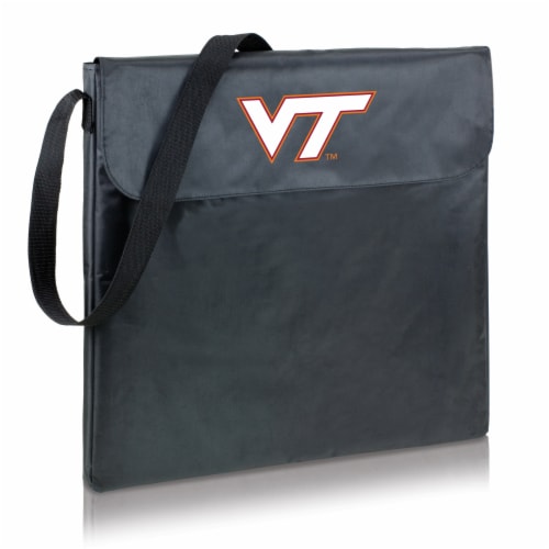 Virginia Tech Hokies - X-Grill Portable Charcoal BBQ Grill Perspective: back