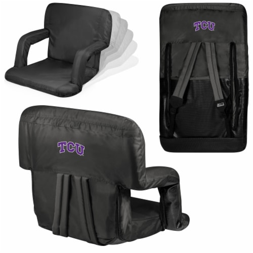 TCU Horned Frogs - Ventura Portable Reclining Stadium Seat Perspective: back