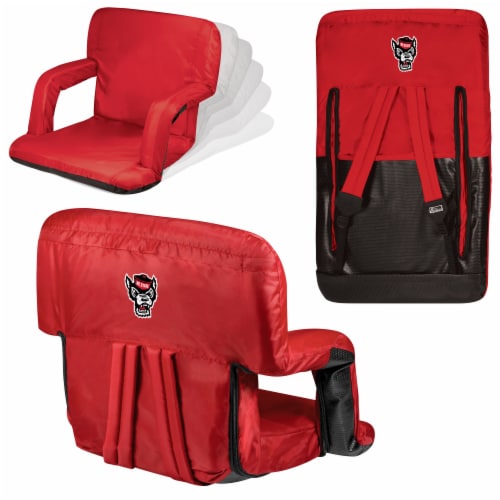 NC State Wolfpack - Ventura Portable Reclining Stadium Seat Perspective: back