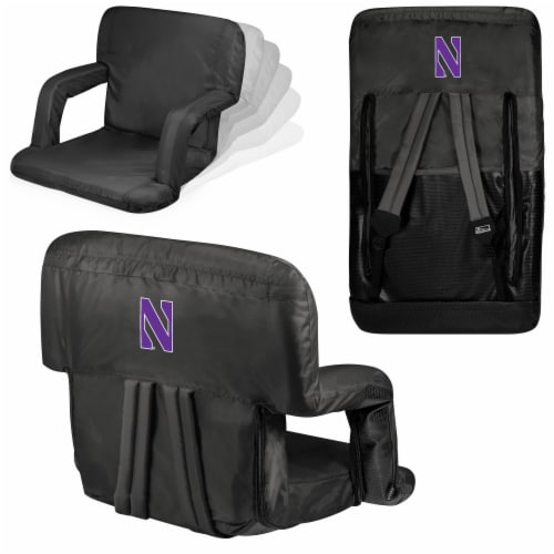 Northwestern Wildcats - Ventura Portable Reclining Stadium Seat Perspective: back