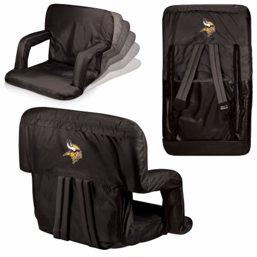 Minnesota Vikings - Ventura Portable Reclining Stadium Seat Perspective: back