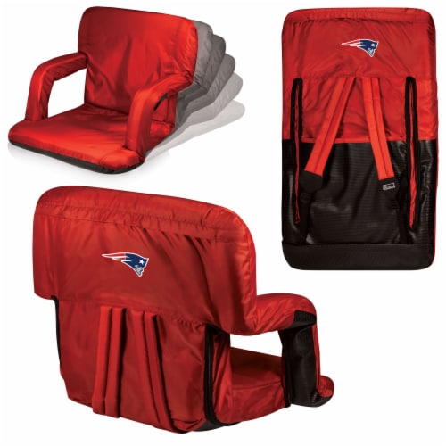 New England Patriots - Ventura Portable Reclining Stadium Seat Perspective: back