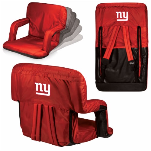 New York Giants - Ventura Portable Reclining Stadium Seat Perspective: back