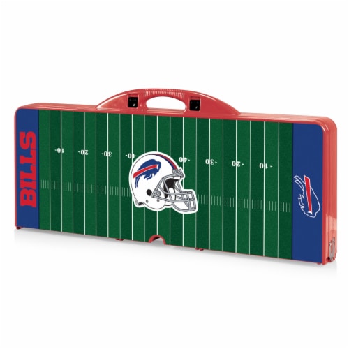 Buffalo Bills - Picnic Table Portable Folding Table with Seats Perspective: back