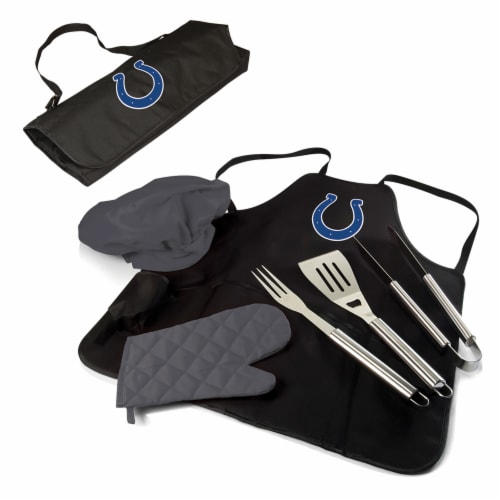 Indianapolis Colts - BBQ Apron Tote Pro Grill Set Perspective: back