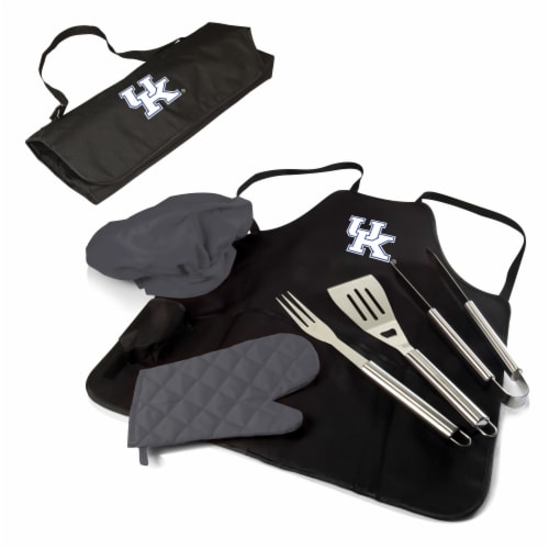 Kentucky Wildcats - BBQ Apron Tote Pro Grill Set Perspective: back