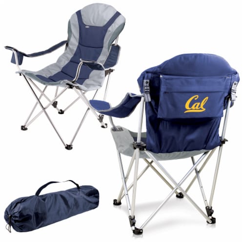 Cal Bears - Reclining Camp Chair Perspective: back