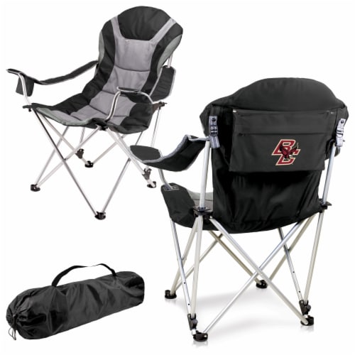 Boston College Eagles - Reclining Camp Chair Perspective: back