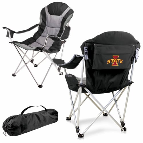 Iowa State Cyclones - Reclining Camp Chair Perspective: back
