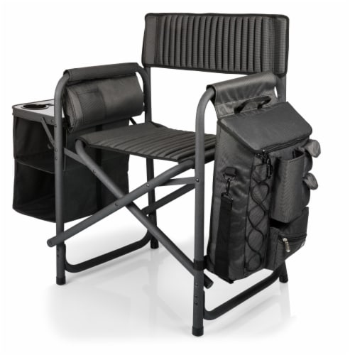 App State Mountaineers - Fusion Backpack Chair with Cooler Perspective: back
