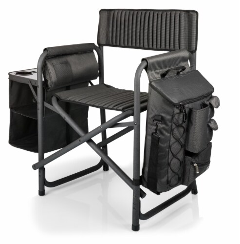 Boise State Broncos - Fusion Backpack Chair with Cooler Perspective: back