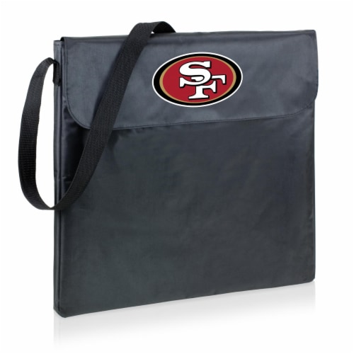 San Francisco 49ers - X-Grill Portable Charcoal BBQ Grill Perspective: back
