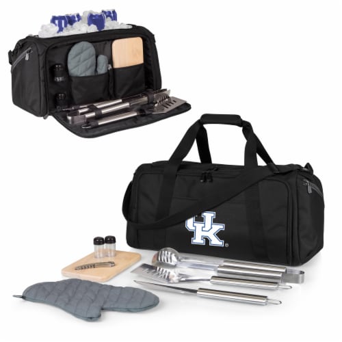 Kentucky Wildcats - BBQ Kit Grill Set & Cooler Perspective: back