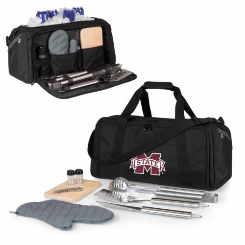 Mississippi State Bulldogs - BBQ Kit Grill Set & Cooler Perspective: back