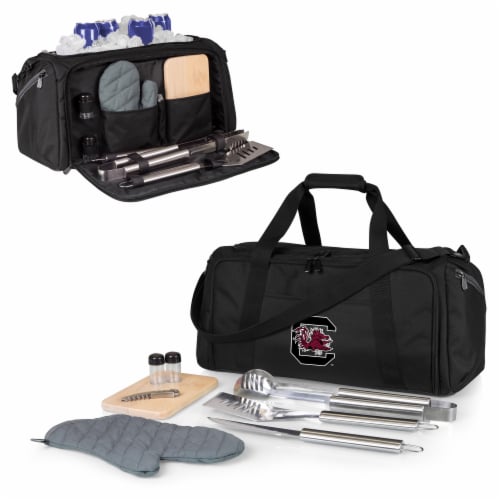 South Carolina Gamecocks - BBQ Kit Grill Set & Cooler Perspective: back