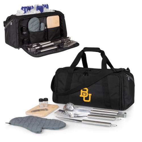 Baylor Bears - BBQ Kit Grill Set & Cooler Perspective: back