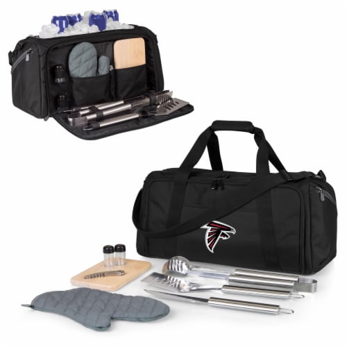 Atlanta Falcons - BBQ Kit Grill Set & Cooler Perspective: back