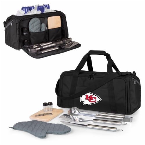 Kansas City Chiefs - BBQ Kit Grill Set & Cooler Perspective: back
