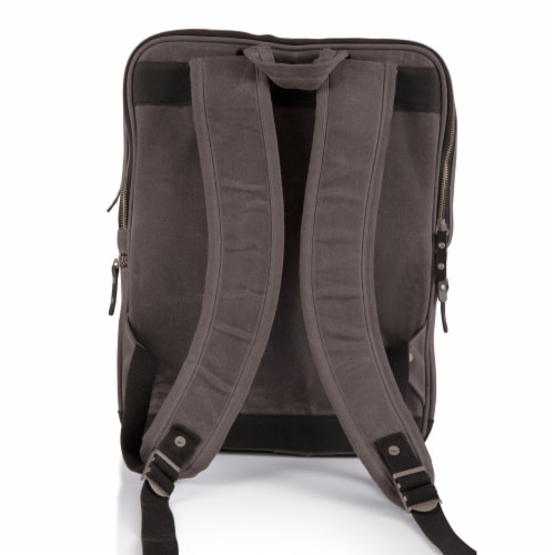 Bar-Backpack Portable Cocktail Set, Gray Perspective: back