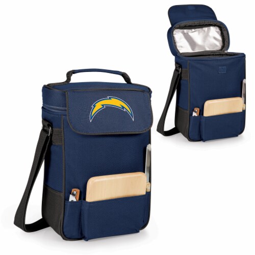 Los Angeles Chargers - Duet Wine & Cheese Tote Perspective: back