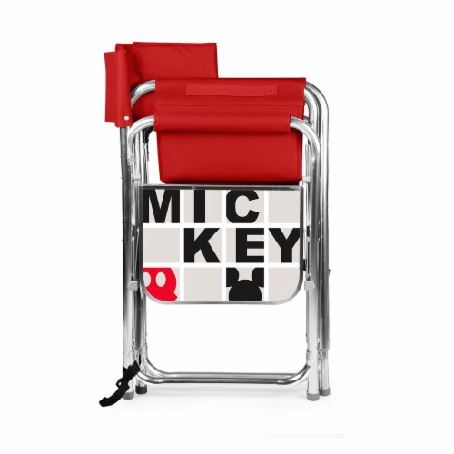 Disney Mickey Mouse - Sports Chair, Red Perspective: back