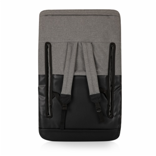 Ventura Portable Reclining Stadium Seat, Heathered Gray Perspective: back