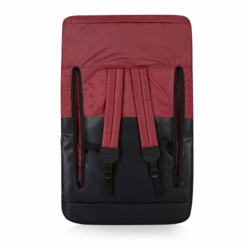 Ventura Portable Reclining Stadium Seat, Burgundy Perspective: back