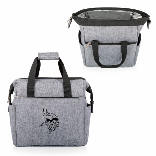 Minnesota Vikings - On The Go Lunch Cooler Perspective: back