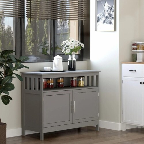 Vee Sixteen Gray Kitchen Sideboard Storage Furniture One Unit 1 unit Gerbes Super Markets