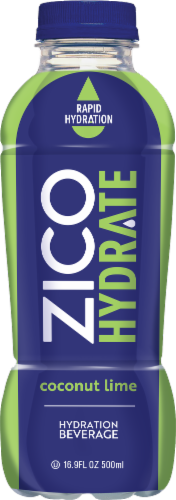 ZICO Hydrate Coconut Lime Hydration Beverage Perspective: back