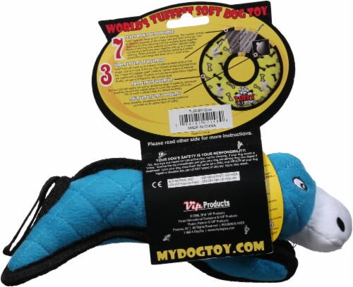 Tuffy® Junior Cow Dog Toy Perspective: back
