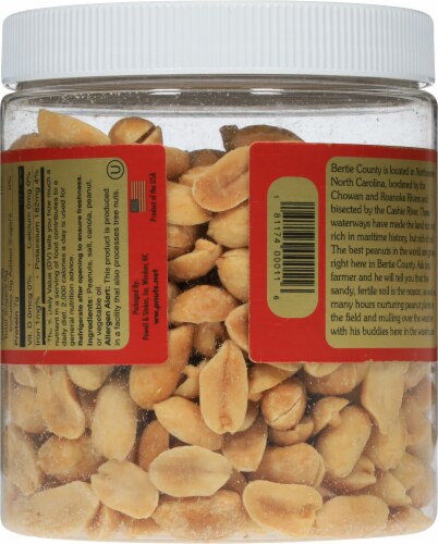 Bertie County Blister Fried Peanuts Perspective: back