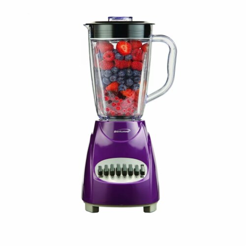 Brentwood® 12-Speed Blender - Purple Perspective: back