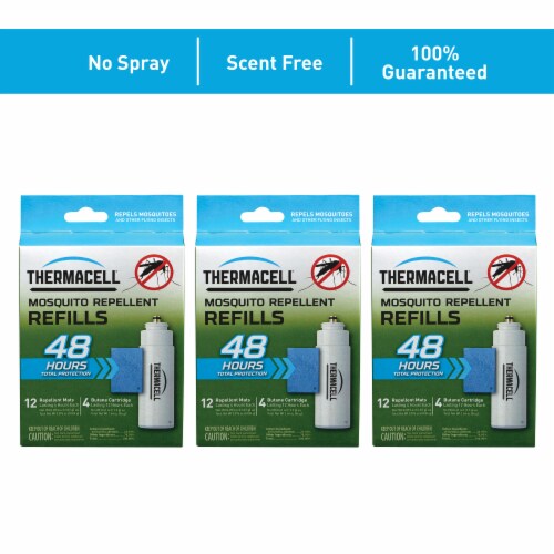 Thermacell Mosquito Repeller Refill, 48 Hour Value Pack Perspective: back