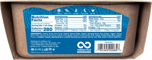 GoMacro® MacroBar Peanut Butter Bars Perspective: back