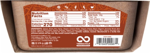 GoMacro® Macrobar Cashew Caramel Bars Perspective: back