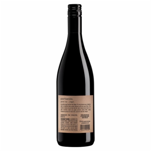 Portlandia® Pinot Noir Oregon Red Wine Perspective: back
