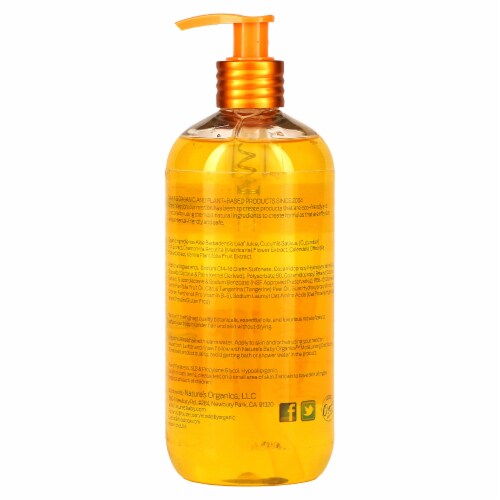 Nature's Baby Organics Shampoo & Body Wash Vanilla Tangerine - 16 oz (473.2 ml) Perspective: back