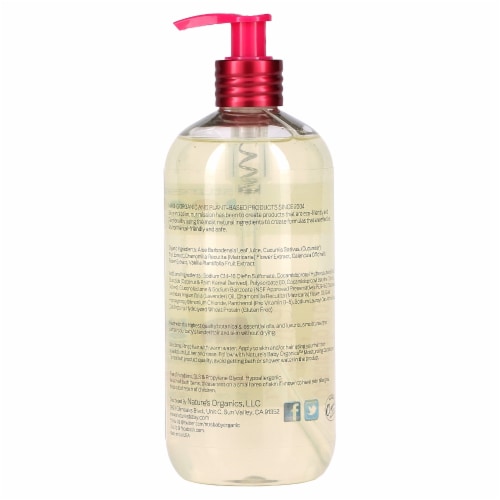 Nature's Baby Organics Shampoo & Body Wash Lavender Chamomile - 16 oz (473.2 ml) Perspective: back