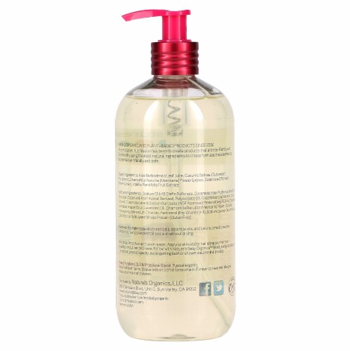 Nature's Baby Organics Shampoo & Body Wash Lavender Chamomile - 16 oz (473.2 ml) Perspective: back
