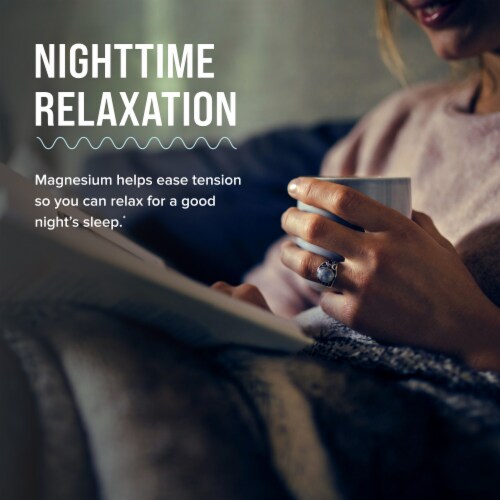 Natural Vitality CALM Orange Magnesium Supplement Drink Mix Perspective: back