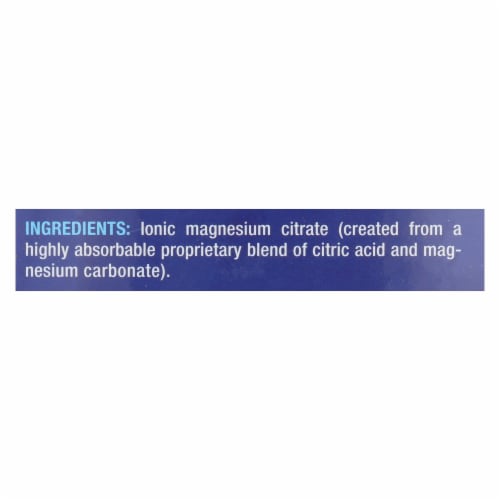 Natural Vitality Natural Magnesium Calm - 30 Packets Perspective: back