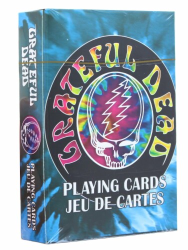 Grateful Dead Tie Dye Playing Cards | 52 Card Deck + 2 Jokers Perspective: back