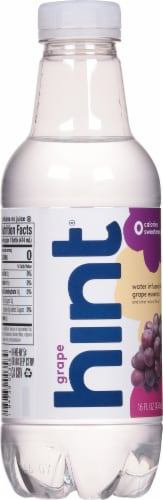 Hint® Grape Flavored Water Perspective: back